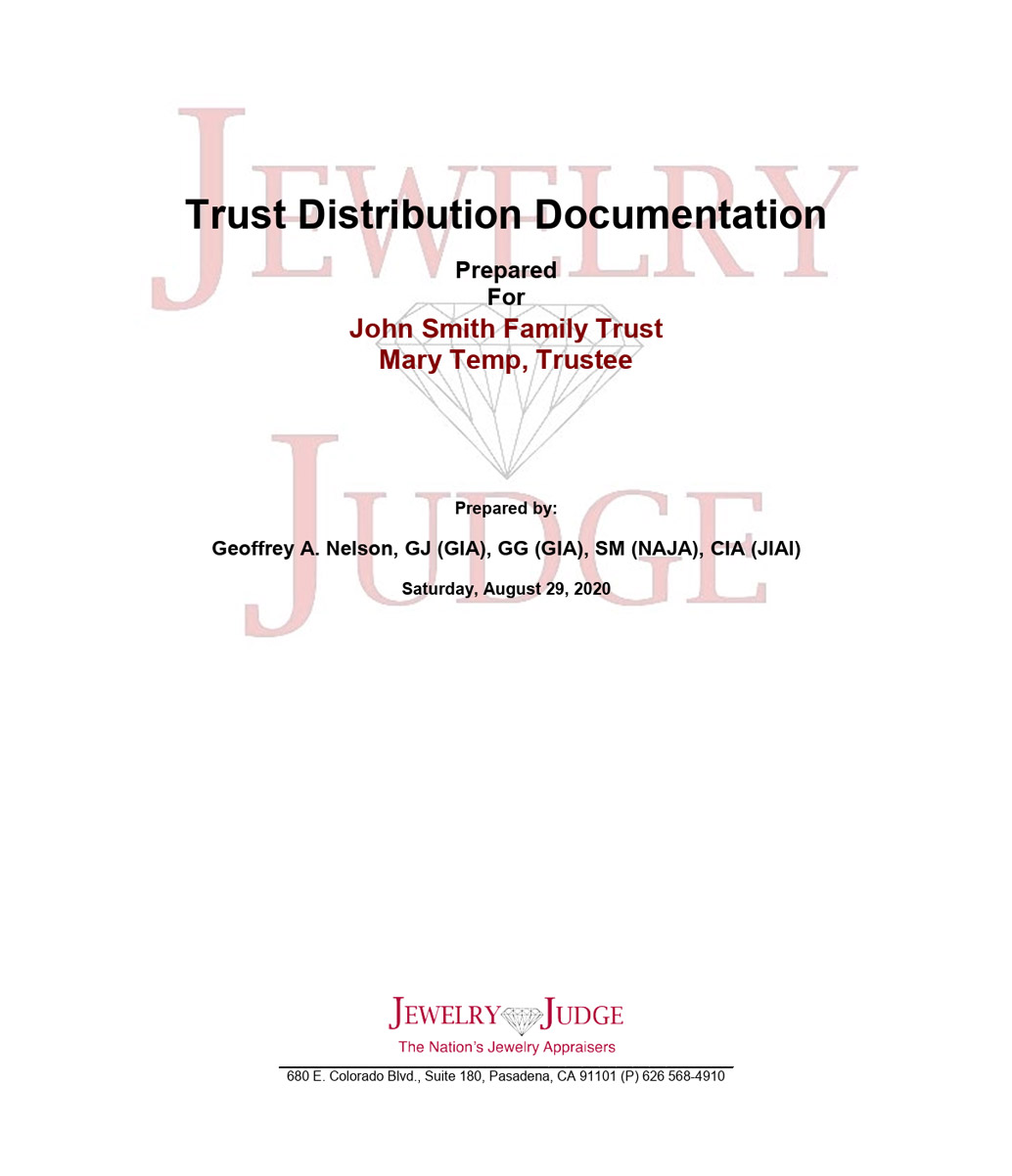 Trust Distribution Documentation